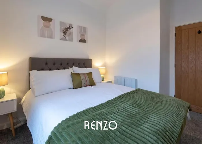 Stylish 2-Bed Apartment In Newark On-Trent By Renzo, Free Parking And Wi-Fi!